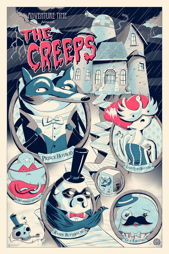 Adventure Time: The Creeps Variant Edition for Mondo