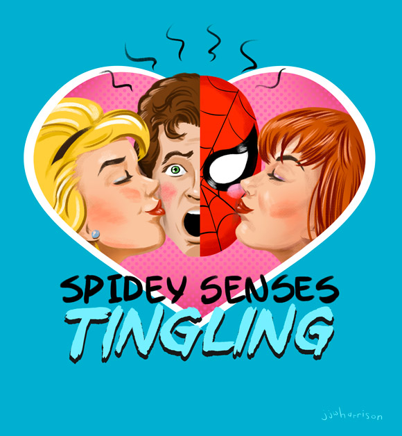 Spidey Senses Tingling for Marvel by JJ Harrison
