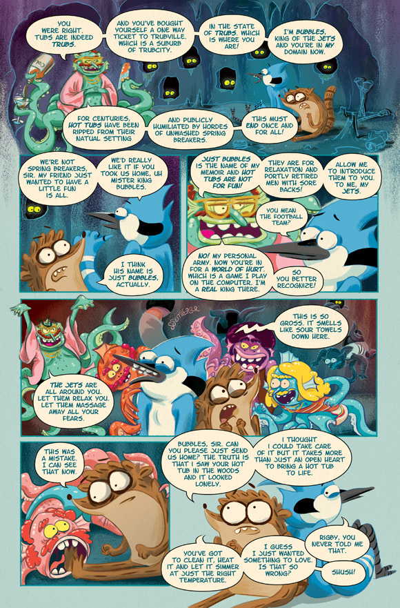 Regular Show Hot Tub Page 3