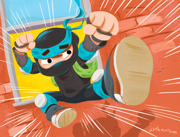 Ninja Boy by JJ Harrison
